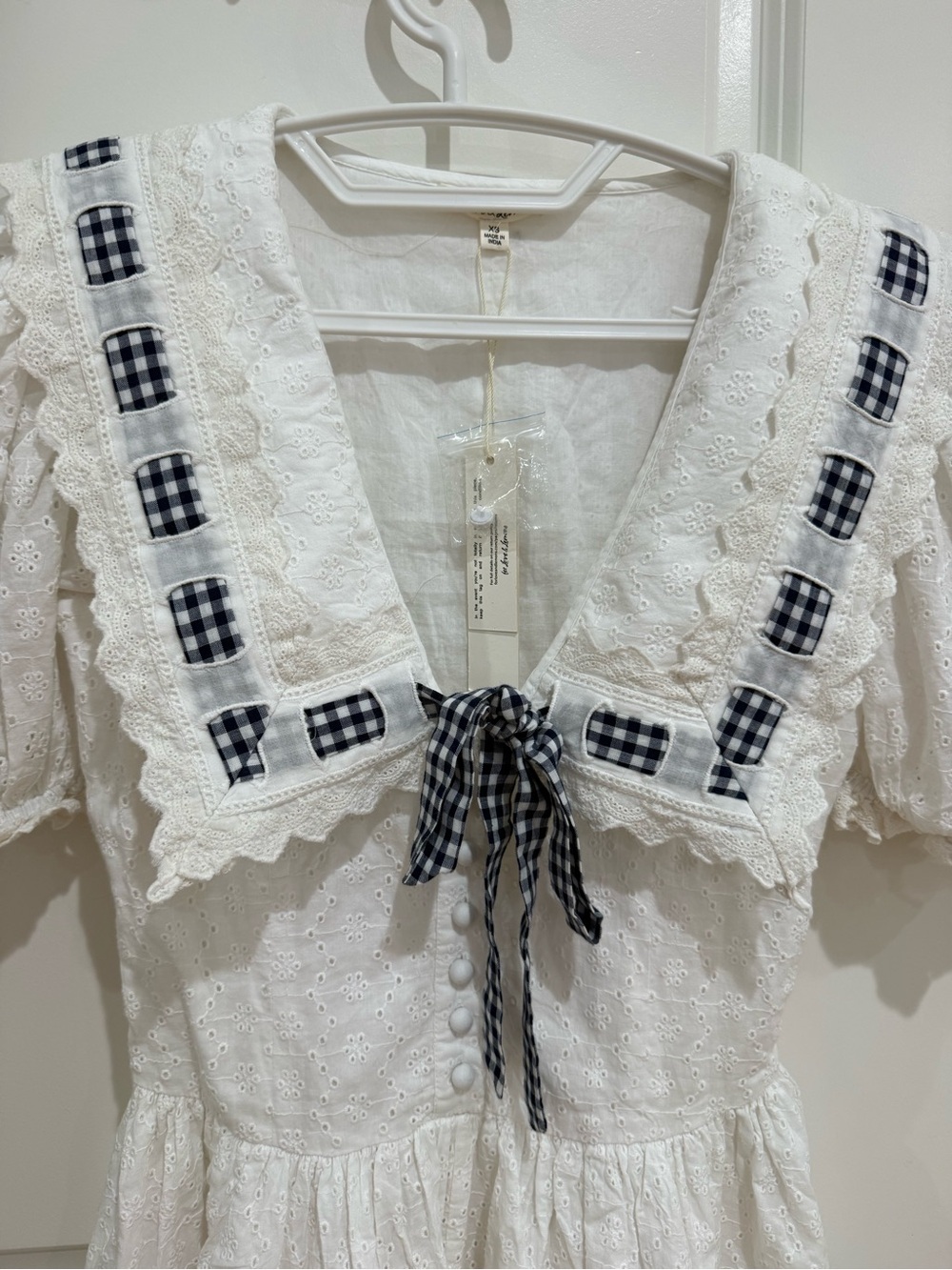 For Love & Lemons Ruby Ribbon Mini Dress NwT - Picture 9 of 9